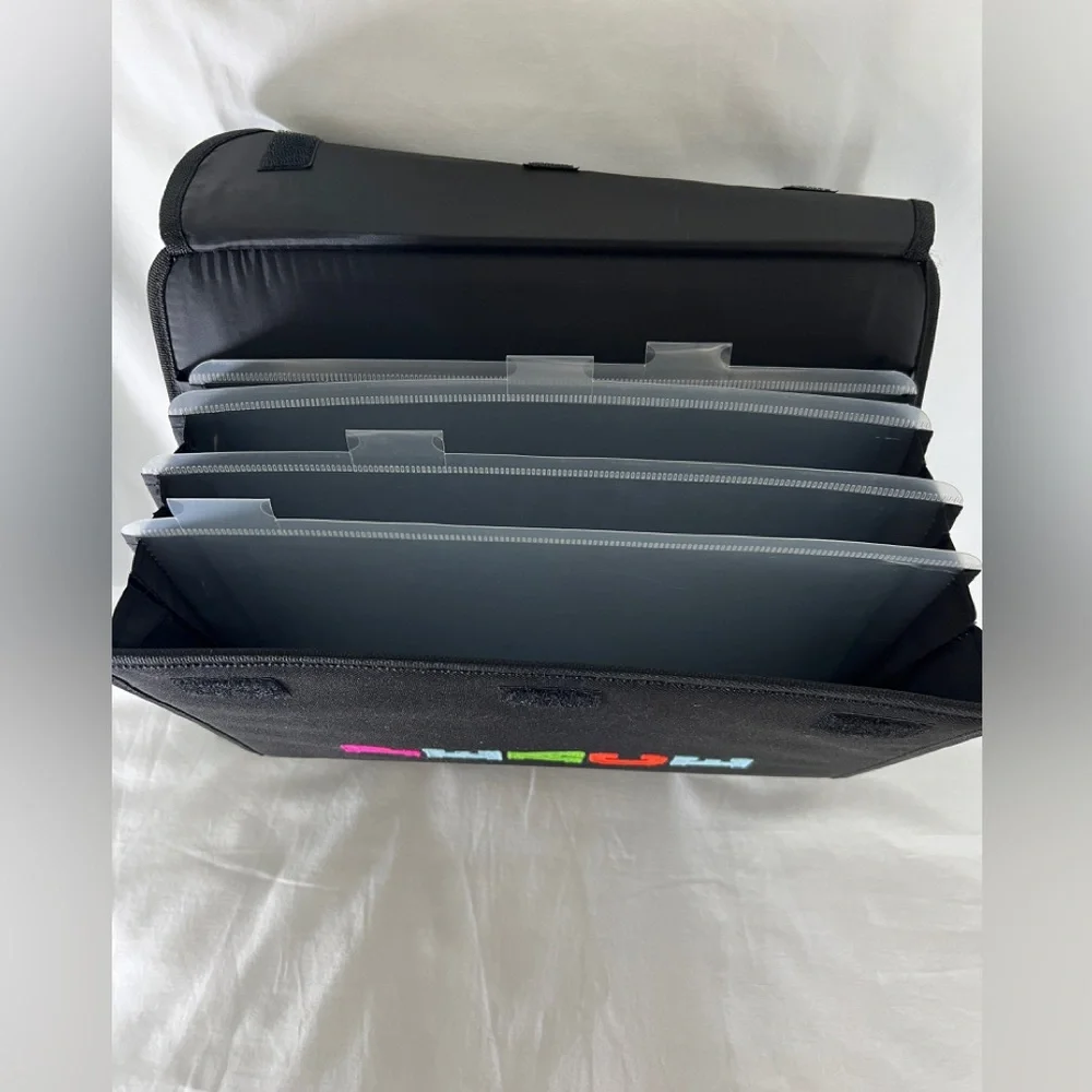 NEW PEACE School Black Organizational Binder Folder Included with Supplies